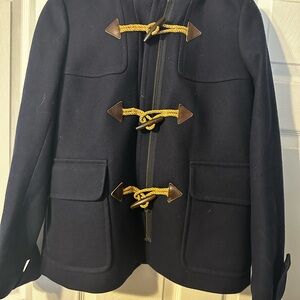 Men's Navy Toggle Coat